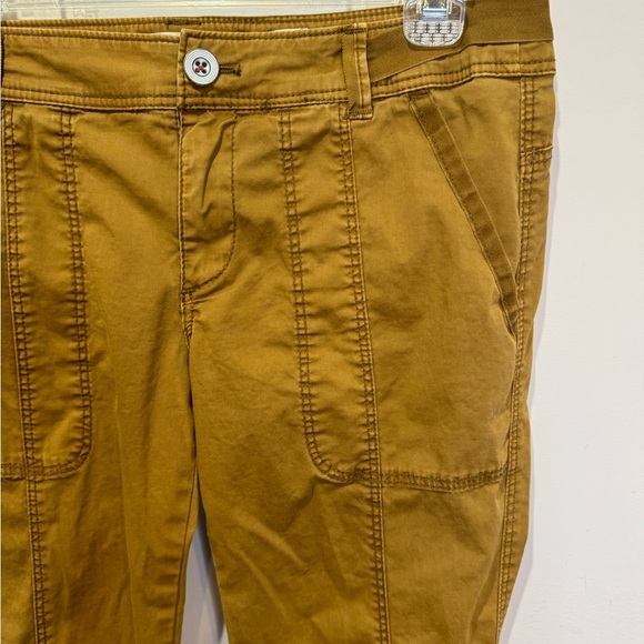 Anthropologie Hei Hei Khaki Cotton Stretch Pants Size 26‎ - Picture 2 of 10